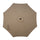 Sunbrella Patio 9 FT Outdoor Market Umbrella with Crank and Push Button Tilt
