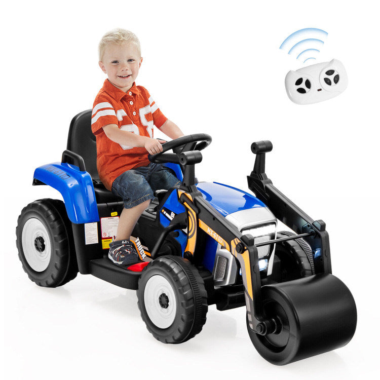 12V Kids Ride on Road Roller with 2.4G Remote Control