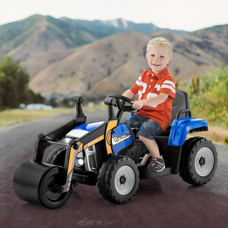 12V Kids Ride on Road Roller with 2.4G Remote Control