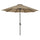 Sunbrella Patio 9 FT Outdoor Market Umbrella with Crank and Push Button Tilt
