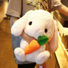 43cm Cute Stuffed Rabbit Plush Toy Soft Toys cushion Bunny Kid Pillow Doll Birthday Gifts for Children Baby Accompany Sleep Toy