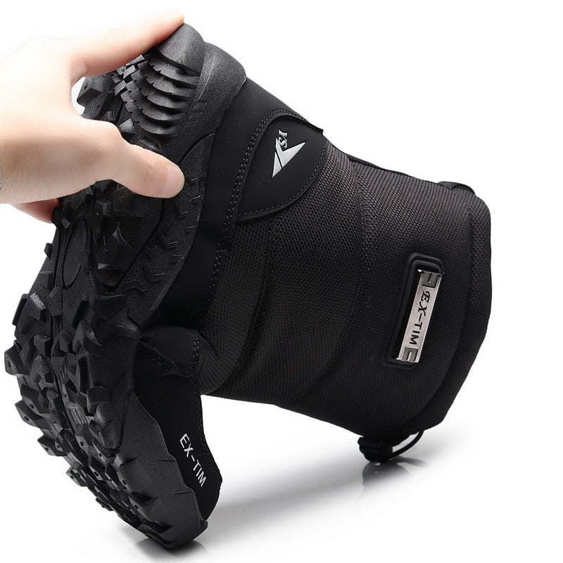 Snow boots Men Hiking Shoes waterproof winter