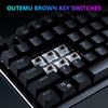 Z-EDGE UK108 108 Keys RGB Optical Mechanical Gaming Keyboard