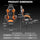 Ergonomic Gaming Chair for Adults, Comfortable Computer Chair for Heavy People, Adjustable Height Office Desk Chair with Wheels, Breathable Leather Video Game Chairs