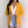 Autumn Thin Blazer Fashion Women's Casual Office Lapel Long-sleeved Solid Color Jacket Suit Single Button Slim Small Blazer
