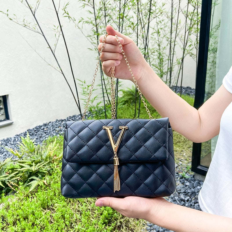 Women Small bag 2023 Fashion Korean Female Rhombic Small Square Lady Shoulder Crossbody Bag Mini Messenger Chain Handbag