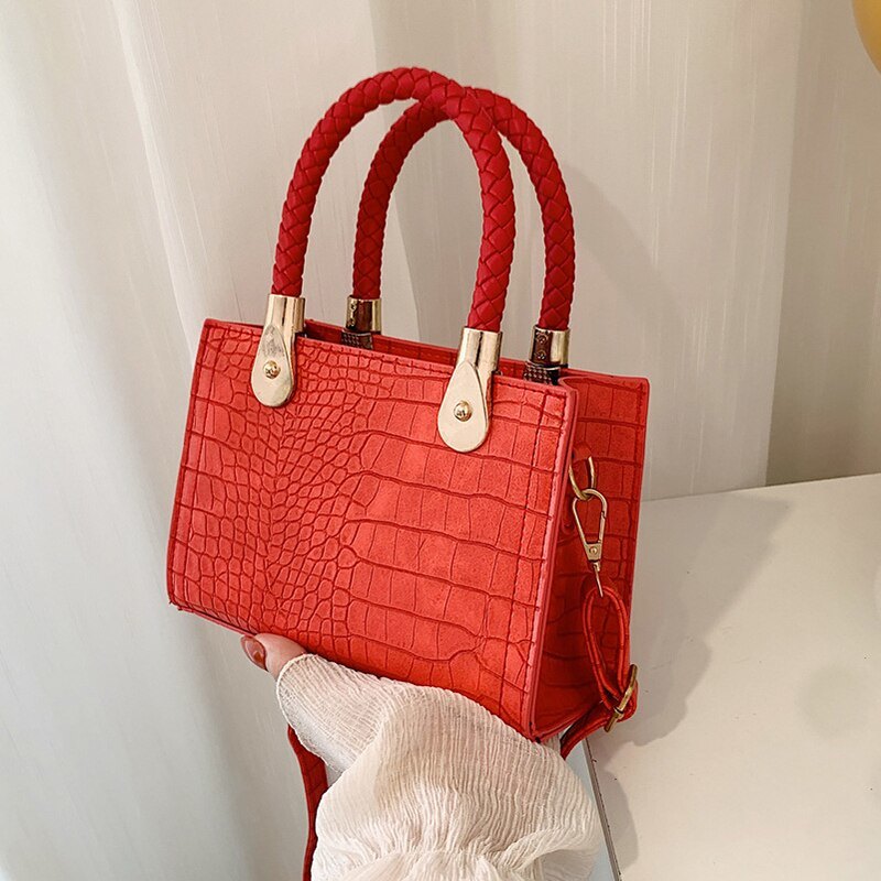 Bags For Women New Trend Crocodile Pattern Luxury Designer Handbags