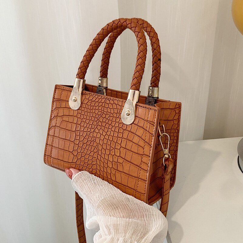 Bags For Women New Trend Crocodile Pattern Luxury Designer Handbags