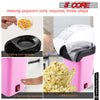 5 Core Hot Air Popcorn Popper Machine 1200W Electric Popcorn Kernel Corn Maker Bpa Free, 95% Popping Rate, 2 Minutes Fast, No Oil-Healthy Snack for Kids Adults, Home, Party, Gift POP