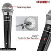 5 Core Premium Handheld Microphone Unidirectional Vocal Dynamic Cardioid Mic W Detachable 10ft XLR Cable Mic Clip Mesh Grille & ON/Off Switch Suited for Speakers Amp Mixers Karaoke Singing- PM100