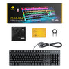 Z-EDGE UK104 104 Keys USB Wired Mechanical Gaming Keyboard