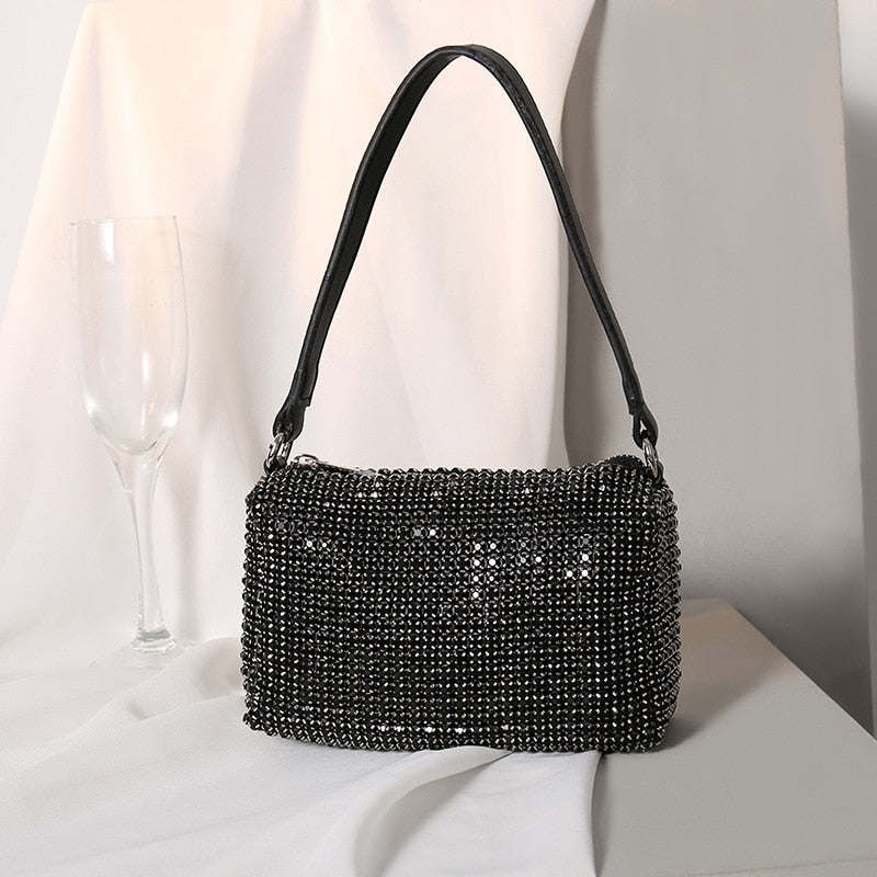 2023 Rhinestone Handbag for Women Bag Diamonds Shoulder Bag Purse Ladies Female Crossbody Bag shining diamond bag