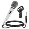 5 CORE Premium Vocal Dynamic Cardioid Handheld Microphone Unidirectional Mic with 16ft Detachable XLR Cable to ¼ inch Audio Jack and On/Off Switch for Karaoke Singing - PM 111 CH