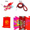 Lightweight Dragon Poi with 3D Dragon Head & Swing Rope Combo for Kids and Beginners, Flowy Dragon Ribbon Streamer Outdoor Fitness Golden Dragon Stage Prop Set