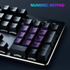 Z-EDGE UK104 104 Keys USB Wired Mechanical Gaming Keyboard