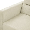 Loveseats Sofa Bed with Pull-out Bed;  Adjsutable Back and Two Arm Pocket