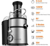 KOIOS Centrifugal Juicer Machines;  Juice Extractor with Extra Large 3inch Feed Chute Filter;  High Juice Yield for Fruits and Vegetables;  Easy to Clean;  100% BPA-Free;  1200W Dishwasher Safe