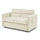Loveseats Sofa Bed with Pull-out Bed;  Adjsutable Back and Two Arm Pocket