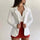 Autumn Thin Blazer Fashion Women's Casual Office Lapel Long-sleeved Solid Color Jacket Suit Single Button Slim Small Blazer