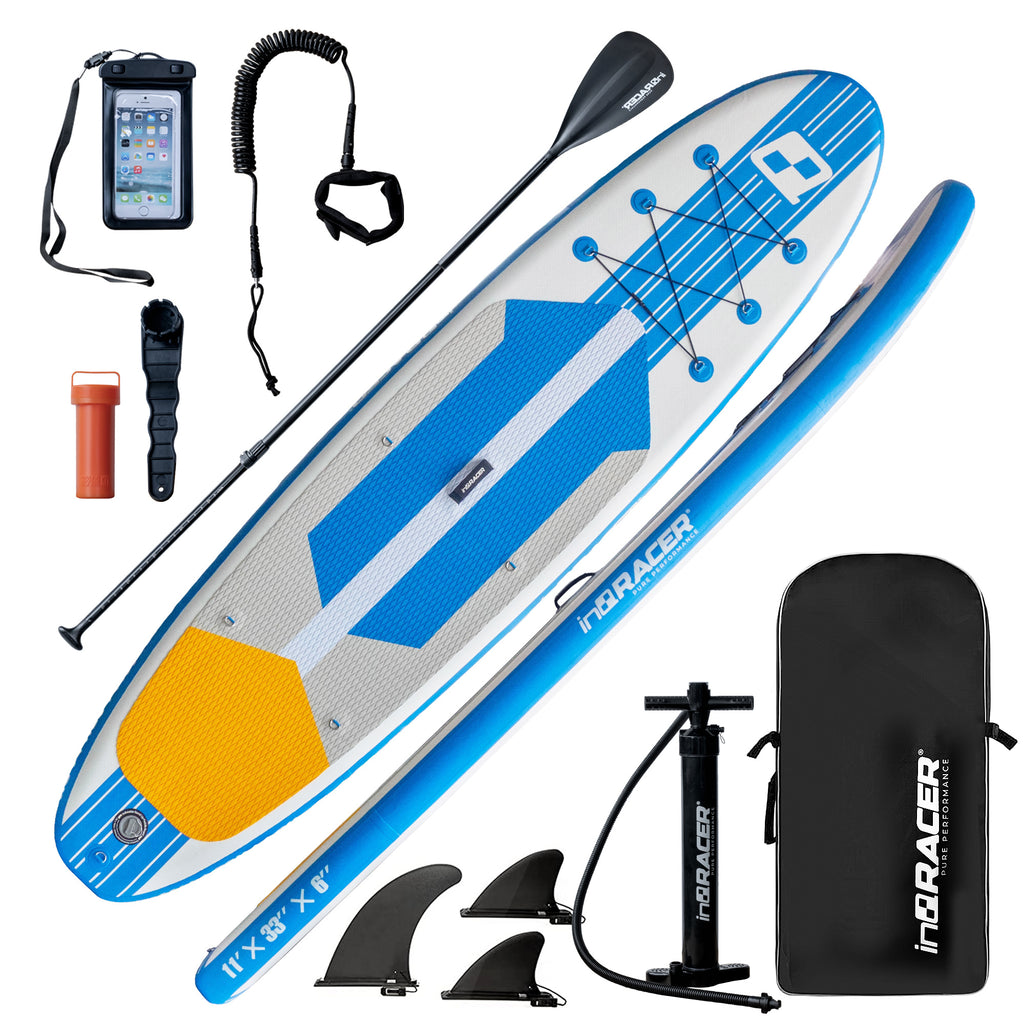 Inflatable Stand Up Paddle Board 11'/10'6\" Premium SUP W Accessories