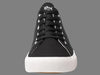 Fear0 NJ Simple Black/White Skateboard Gum Grip Skateboard Canvas Sneakers Men