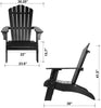 Polystyrene Adirondack Chair