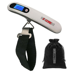 5 Core Luggage Scale Handheld Portable weighing Electronic Digital Hanging Bag Weight Scales Travel 110 LBS 50 KG - 5 Core LSS-005