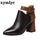 Autumn Early Winter Shoes Women Boots Fashion Ladies High Heels Boots Pointed toe Woman Party Shoes Women Ankle Boots