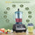 VEWIOR 2200W Blenders for Kitchen, Professional Blender with 68oz Tritan Container & 27oz To-Go Cup, Countertop Blender for Shakes and Smoothies