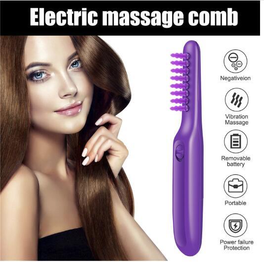 Electric Detangling Brush Scalp Massage Hair Brush