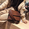 Leather Shoulder Bag Women Luxury Designer Brand Handbags Vintage