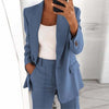 2023 Autumn elegant top office women thin suit jacket single button suit jacket