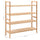Shoe Rack Solid Walnut Wood 27.2"x10.2"x31.9"