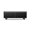 Modern Smart Coffee Table with Built-in Fridge, Bluetooth Speaker, Wireless Charging, Touch Control Panel, Power Socket, USB Interface, Outlet Protection, Atmosphere light