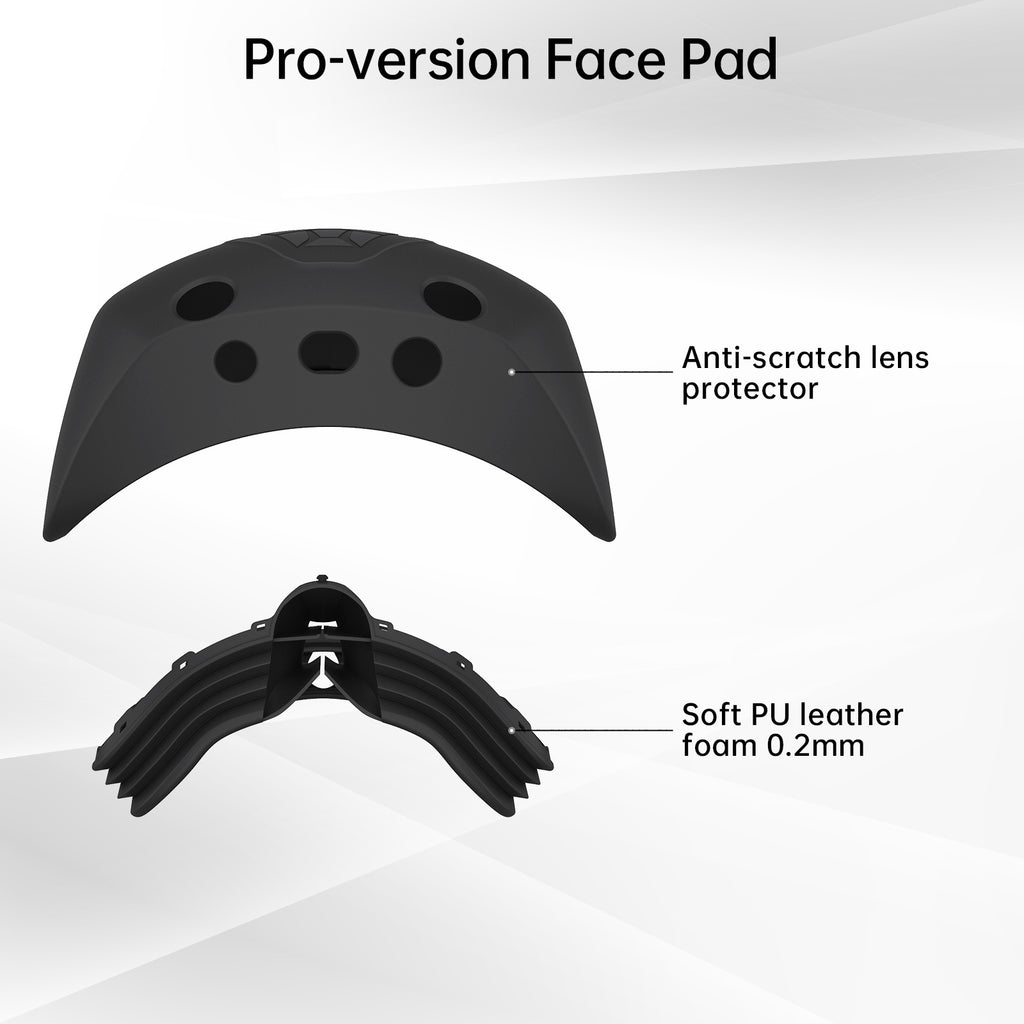 ps vr2 accessories Compatible for Playstation VR2 Face Cover with VR Shell Protective Cover,Face Cushion Cover, Controller Thumb Grips, Cable Bundling Strap