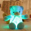 32-75CM Luminous Creative Light Up LED Teddy Bear Stuffed Animal Plush Toy Colorful Glowing Teddy Bear Christmas Gift for Kid