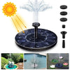 1set Solar Sprinkler; Garden Decoration; Water Floating Solar Power Fountain Panel Kit; Water Pump For Pool Pond Garden