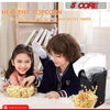 5 Core Hot Air Popcorn Popper Machine 1200W Electric Popcorn Kernel Corn Maker Bpa Free, 95% Popping Rate, 2 Minutes Fast, No Oil-Healthy Snack for Kids Adults, Home, Party, Gift POP