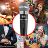 5 Core Premium Handheld Microphone Unidirectional Vocal Dynamic Cardioid Mic W Detachable 10ft XLR Cable Mic Clip Mesh Grille & ON/Off Switch Suited for Speakers Amp Mixers Karaoke Singing- PM100