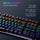 Z-EDGE UK104 104 Keys USB Wired Mechanical Gaming Keyboard
