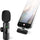 Wireless Lavalier Lapel Microphone For IPhone IPad Professional Wireless Clip Mic - Cordless Omnidirectional Condenser Recording Mic For Interview Video Podcast Vlog YouTube