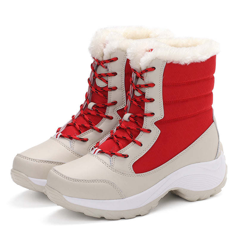 Women Boots Waterproof Winter Shoes Women Snow