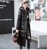 2023 Winter Down Cotton Jackets Women's Clothes Long Parkas Slim