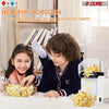 5 Core Hot Air Popcorn Popper Machine 1200W Electric Popcorn Kernel Corn Maker Bpa Free, 95% Popping Rate, 2 Minutes Fast, No Oil-Healthy Snack for Kids Adults, Home, Party, Gift POP