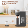 CHULUX Single Serve Coffee Maker KCUP Pod Coffee Brewer, Single Cup Coffee Machine Mini 3 in 1 for K CUP Ground Coffee Tea Filter, One Cup Coffee Maker Fit Travel Mug