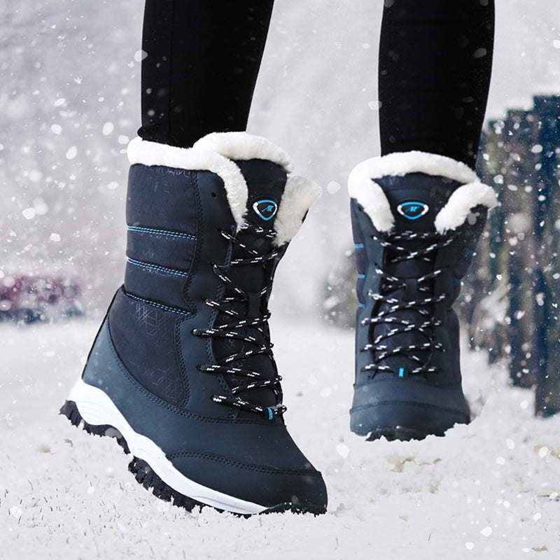 Women Boots Waterproof Winter Shoes Women Snow