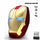 Wireless Mice Iron Man Mouse Mouses Computer Button Silent Click 800/1200/1600/2400DPI Adjustable USB Optical Mice For Computer