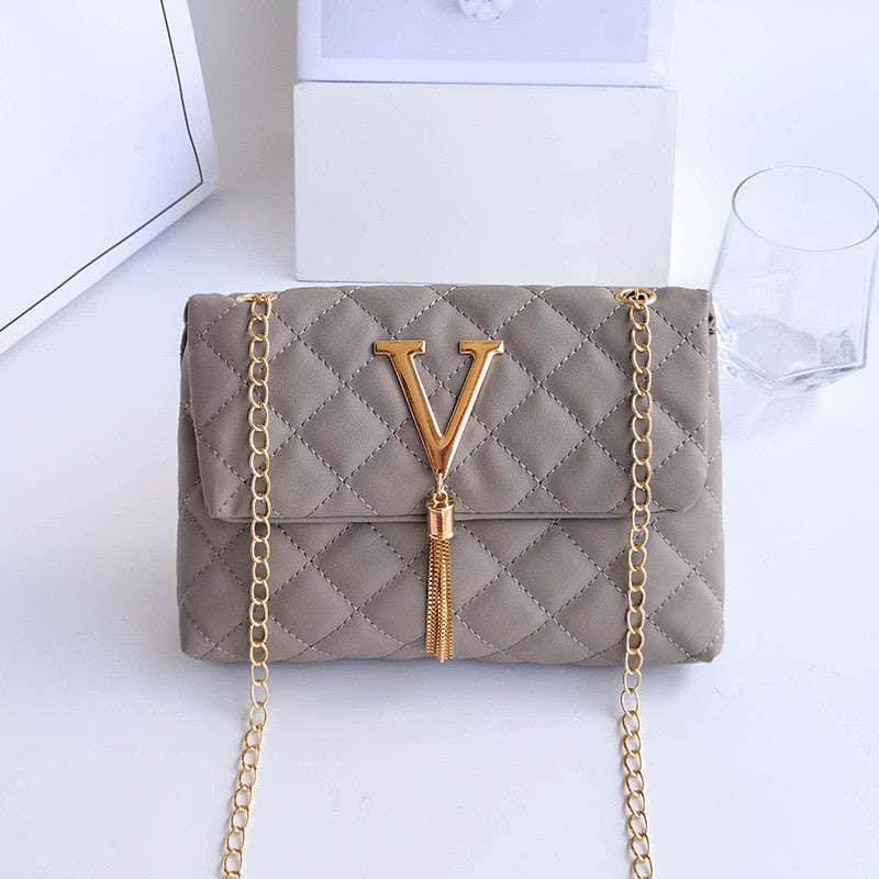 Women Small bag 2023 Fashion Korean Female Rhombic Small Square Lady Shoulder Crossbody Bag Mini Messenger Chain Handbag