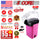 5 Core Hot Air Popcorn Popper Machine 1200W Electric Popcorn Kernel Corn Maker Bpa Free, 95% Popping Rate, 2 Minutes Fast, No Oil-Healthy Snack for Kids Adults, Home, Party, Gift POP