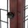 38"-71" Adjustable Wooden Pet Gate for Dogs, Indoor Freestanding Dog Fence for Doorways, Stairs, Deep Brown